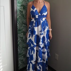 NWT Floral Maxi Dress